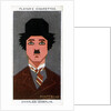 Charlie Chaplin, British film actor and director by Alick P F Ritchie