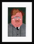 GK Chesterton, British poet, novelist and critic by Alick P F Ritchie