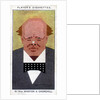 Winston Churchill, British Prime Minister by Alick P F Ritchie