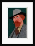 Augustus John, British painter by Alick P F Ritchie