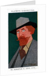 Augustus John, British painter by Alick P F Ritchie