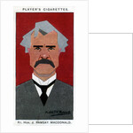 Ramsay MacDonald, British Prime Minister by Alick P F Ritchie
