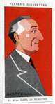Rufus Isaacs, 1st Marquess of Reading, Lord Chief Justice and diplomat by Alick P F Ritchie