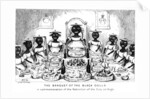 The Banquet of the Black Dolls by George Cruikshank