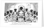 The Banquet of the Black Dolls by George Cruikshank