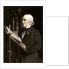 Mr Gladstone reading the lessons in Hawarden Church by Sydney Prior Hall