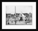 Place de la Concorde, Paris by John L Stoddard