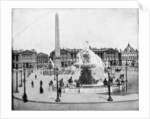 Place de la Concorde, Paris by John L Stoddard