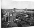New York and the Brooklyn Bridge by John L Stoddard