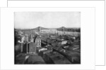 New York and the Brooklyn Bridge by John L Stoddard