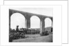 Aqueduct near Queretaro, Mexico by John L Stoddard