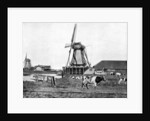 Dutch windmills, Holland by John L Stoddard