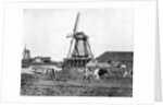Dutch windmills, Holland by John L Stoddard