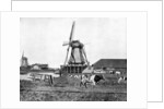 Dutch windmills, Holland by John L Stoddard