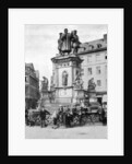 The Gutenberg Monument, Frankfurt, Germany by John L Stoddard