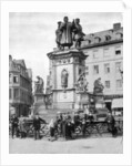 The Gutenberg Monument, Frankfurt, Germany by John L Stoddard