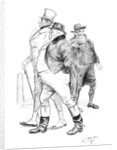 Men in 19th-century dress by Charles Edmond Brock