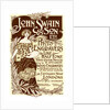 Advertisement for John Swain & Son, printers by John Swain & Son