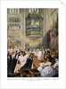 Princess Alexandra's and Prince Edward's wedding, St Georges Chapel at Windsor by Robert Dudley
