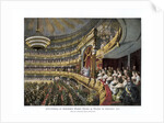 Tsar Alexander II at the Bolshoi Theatre by Anonymous