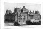 The Reichstag in the late 19th century by Anonymous