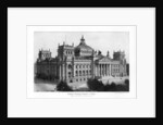 The Reichstag in the late 19th century by Anonymous