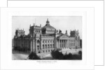 The Reichstag in the late 19th century by Anonymous