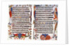 Page of illustrated text from the Luttrell Psalter, c1300-c1340, (c1900-1920) by Anonymous