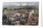 March of troops in India by Anonymous
