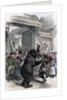 Performing bear in a Russian village by Anonymous