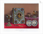 A Gospel Cover and Ecclesiastical Plate by John Burley Waring