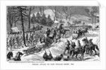 Winter Attack on Fort William Henry, New York State by Anonymous