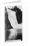 Montmorency Falls, Quebec, Canada by Anonymous