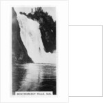 Montmorency Falls, Quebec, Canada by Anonymous