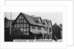 Shakespeare's house, Stratford-on-Avon, Warwickshire by Anonymous