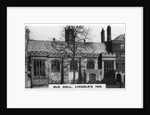 'Old Hall, Lincoln's Inn', London by Anonymous