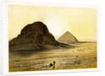 Brick Pyramids of Dashur, Egypt by W Dickens