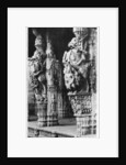 The front hall of a Hindu temple, Vellore, India by Anonymous