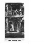 Jain temple fort, Ahmedabad, India by Anonymous