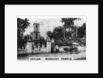 Buddhist Temple, Ceylon by Anonymous