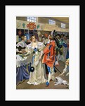 Les Galeries de Bois during the reign of Louis XIII by Ferdinand Sigismund Bac