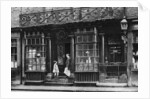 A shop front, Artillery Lane, off Bishopsgate, London by McLeish