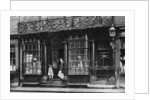 A shop front, Artillery Lane, off Bishopsgate, London by McLeish