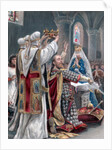 The taking of the oath by Edward the Confessor, Winchester by Anonymous