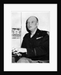 General D D Eisenhower, American soldier and politician by Anonymous
