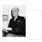 General D D Eisenhower, American soldier and politician by Anonymous