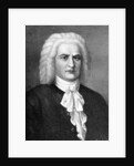 Johann Sebastian Bach, (1685-1750), German composer by Anonymous