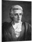 Wolfgang Amadeus Mozart, (1756-1791), composer by Anonymous