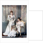 The Princess Victoria and Princess Charles of Denmark by W&D Downey