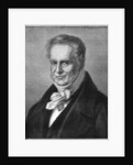 Alexander von Humboldt, Prussian naturalist and explorer by Anonymous